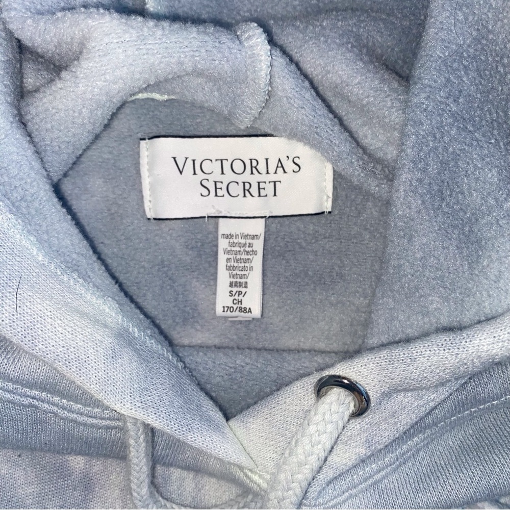 Victoria's Secret Blue Tie-Dye Hoodie - Picture 7 of 7